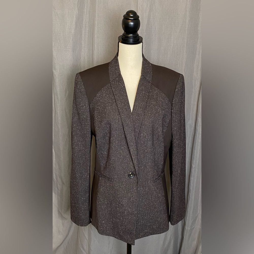 Antonio Melani size 14 brown blazer